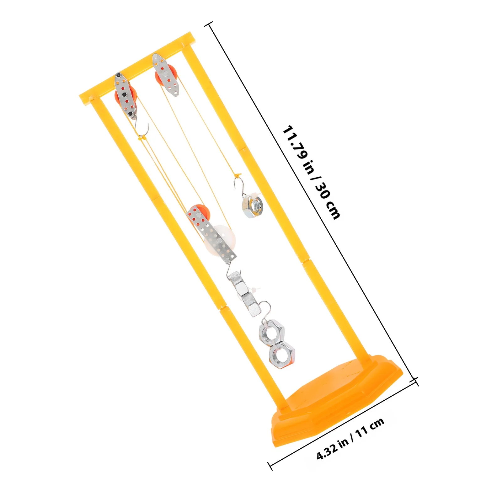 مجموعة تعلم ميكانيكا الأطفال مع مكونات نظام البكرة التجارب العلمية الجذعية لهندسة المدرسة الابتدائية المتوسطة