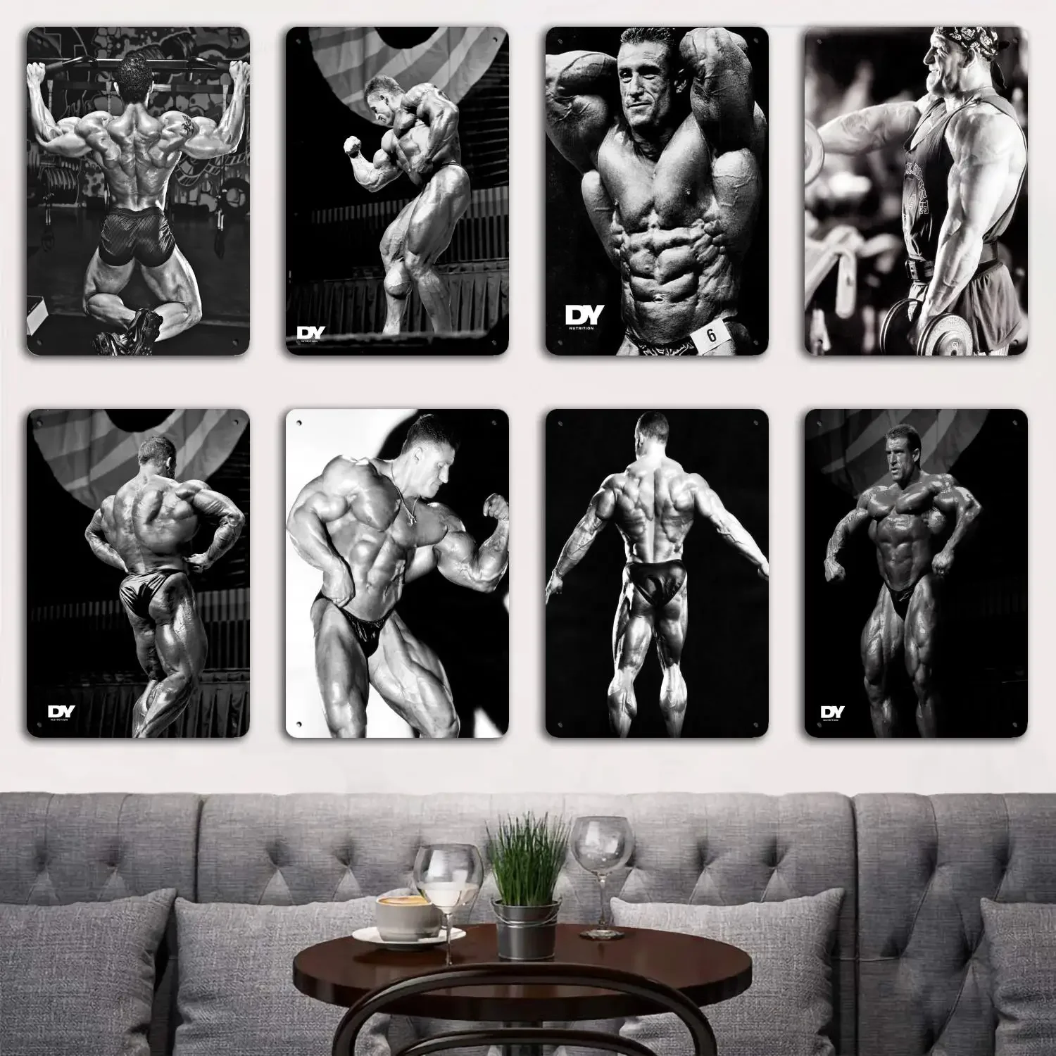 dorian yates poster Tin Metal Plaques and Signs Wall Decor, Captain Poster, Vintage Decor, Bar, Pub, Club, Wall Decoration