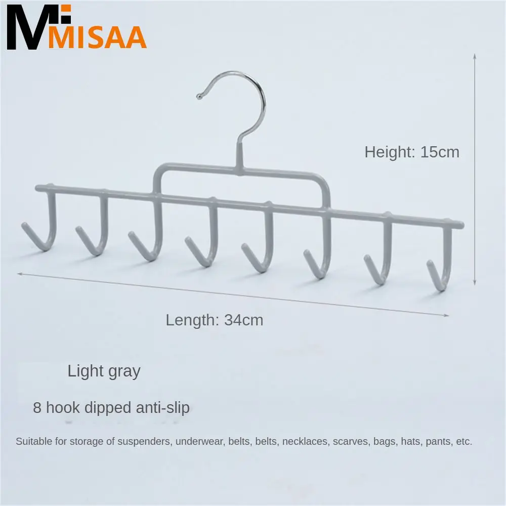 Hat Accessories Strong Load-bearing Capacity Smooth Plating Surface Practical Multifunctional Bathroom Hanger Storage Rack Iron