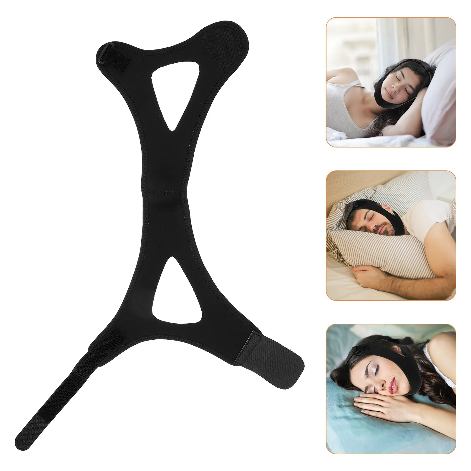 Effective Chin Strap Adjustable Breathable Comfortable Night Sleep Aid Devices Chin Strap