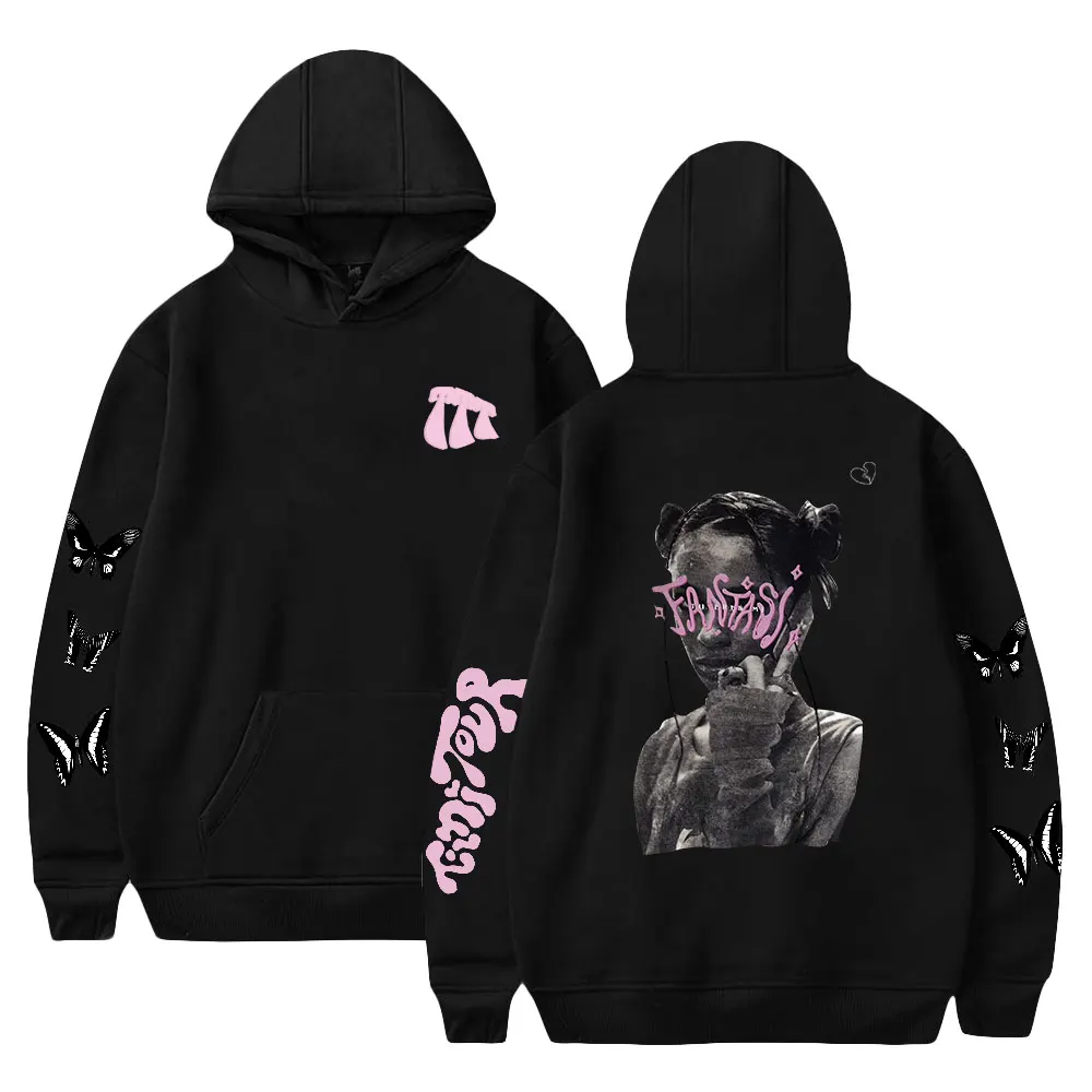 Tini Stoessel Hoodie 2023 Tini Tour Merch Long Sleeve Streetwear Men Women Hooded Sweatshirt Fashion Clothes