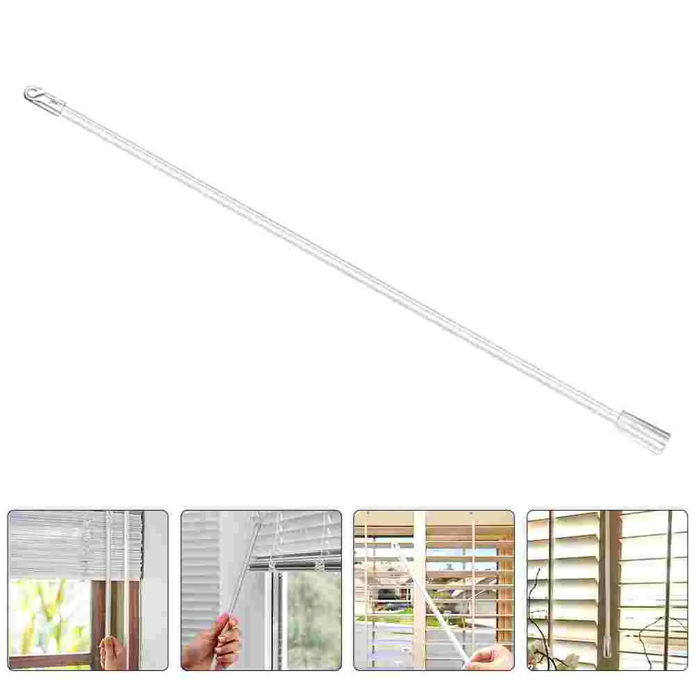 Vertical Venetian Blind Rod Black Out Curtains Replacement Part Transparent Wand Window