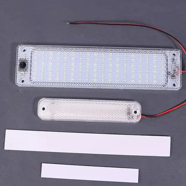 36/108 LED Interior Light Bar Strip 12V-85V with Switch for Car Camper Bus Motorhome Boat Roof Lighting - Energy Efficient Light
