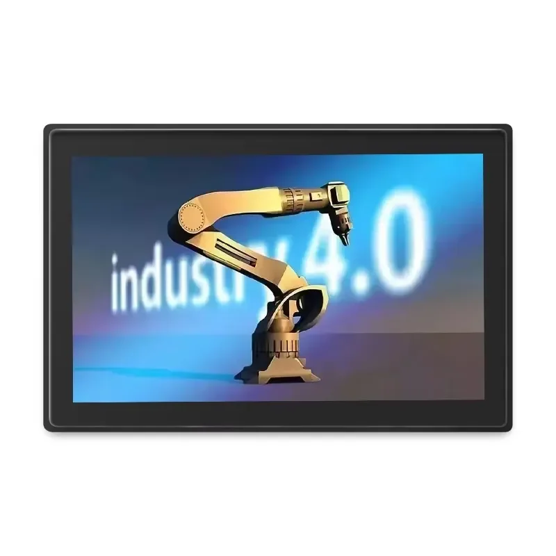 10.1  Inch Capacitive Touch Screen Industrial Open Frame Embedded Wall Mount LCD USB