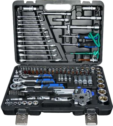 Suitable forHot Sale High Quality Car Repair Tool Kit Hand Tool Kit with Plastic Toolbox Storage Box Dismantle  Kits