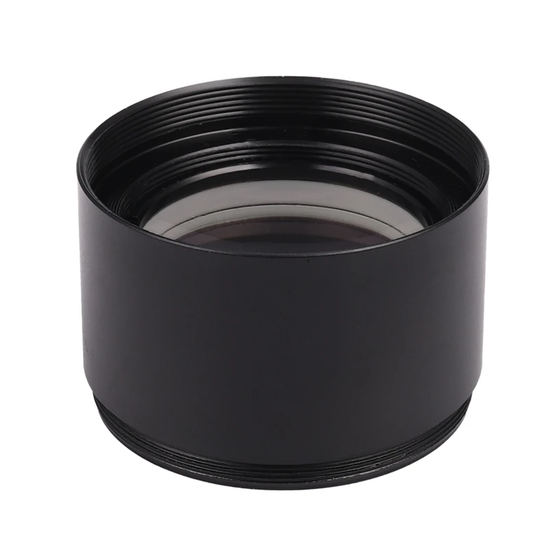 Wd165 0.5X Stereo Microscope Auxiliary Objective Lens Barlow Lens With 1-7/8 Inch(M48mm)Mounting Thread