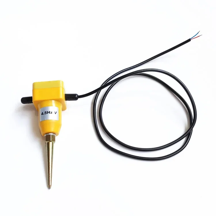 Vertical geophone 4.5Hz in land case without connector Seismic geophone  4.5 Hz image 2