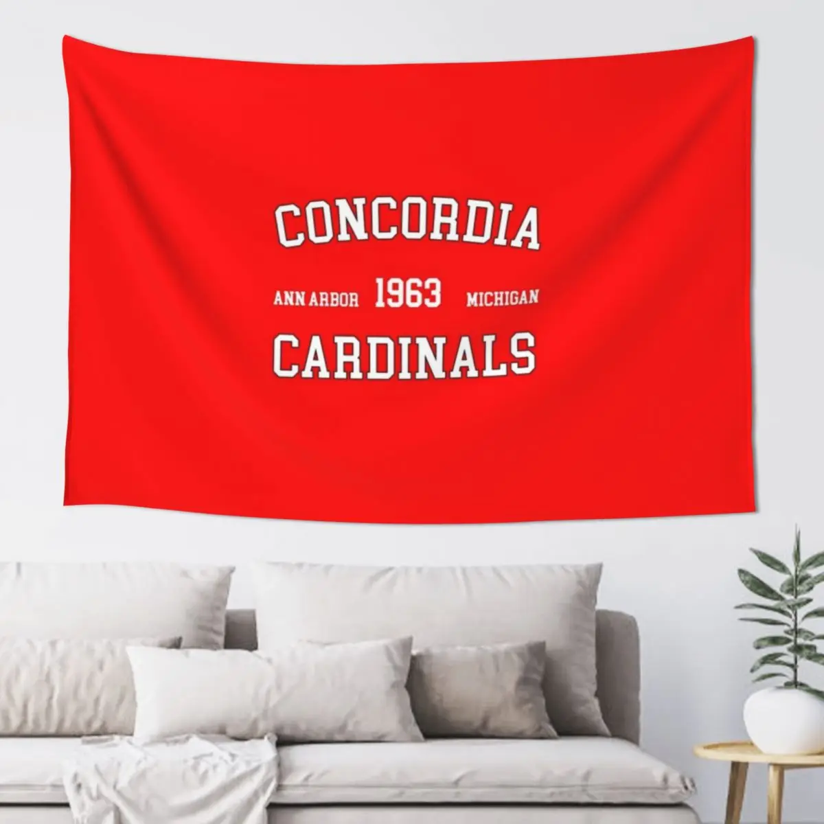 Concordia University Ann Arbor Michigan Tapestry Home Decoration Room Aesthetic Decor Cute Decor Bedroom Decorations Tapestry