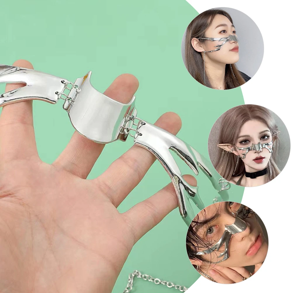 

Metal Masks Style Cosplay Party Adults Halloween Women Steam Mardi Steampunk Mask Punk Mask Cosplay Prom Ball Couple