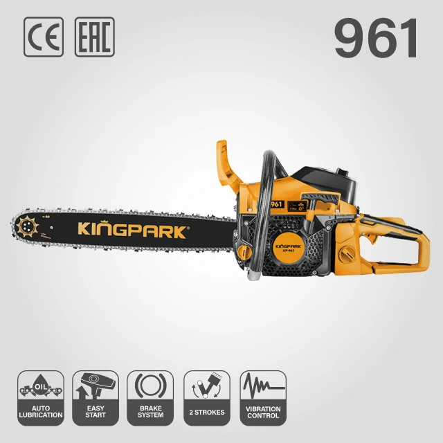 58cc Chainsaw 18/20/22 Inch Heavy Duty 2-Stroke Petrol Chainsaw 3KW Professional Chain Saw Forestry Farm Use