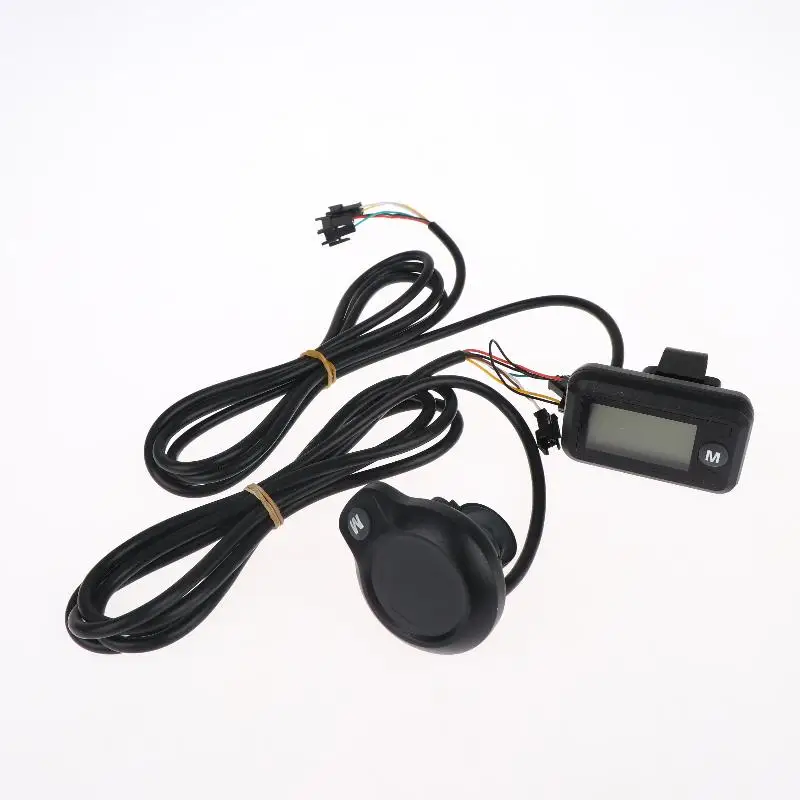 LCD Display Speedometer for 48V Electric Scooter Accurate Odometer and Voltage Indicator Included
