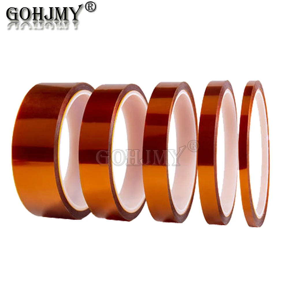 33M 5/10/15/20/40/50mm High Temperature Heat BGA Tape Polyimide Adhesive Insulating Adhesive Tape 3D Printing Board Protection