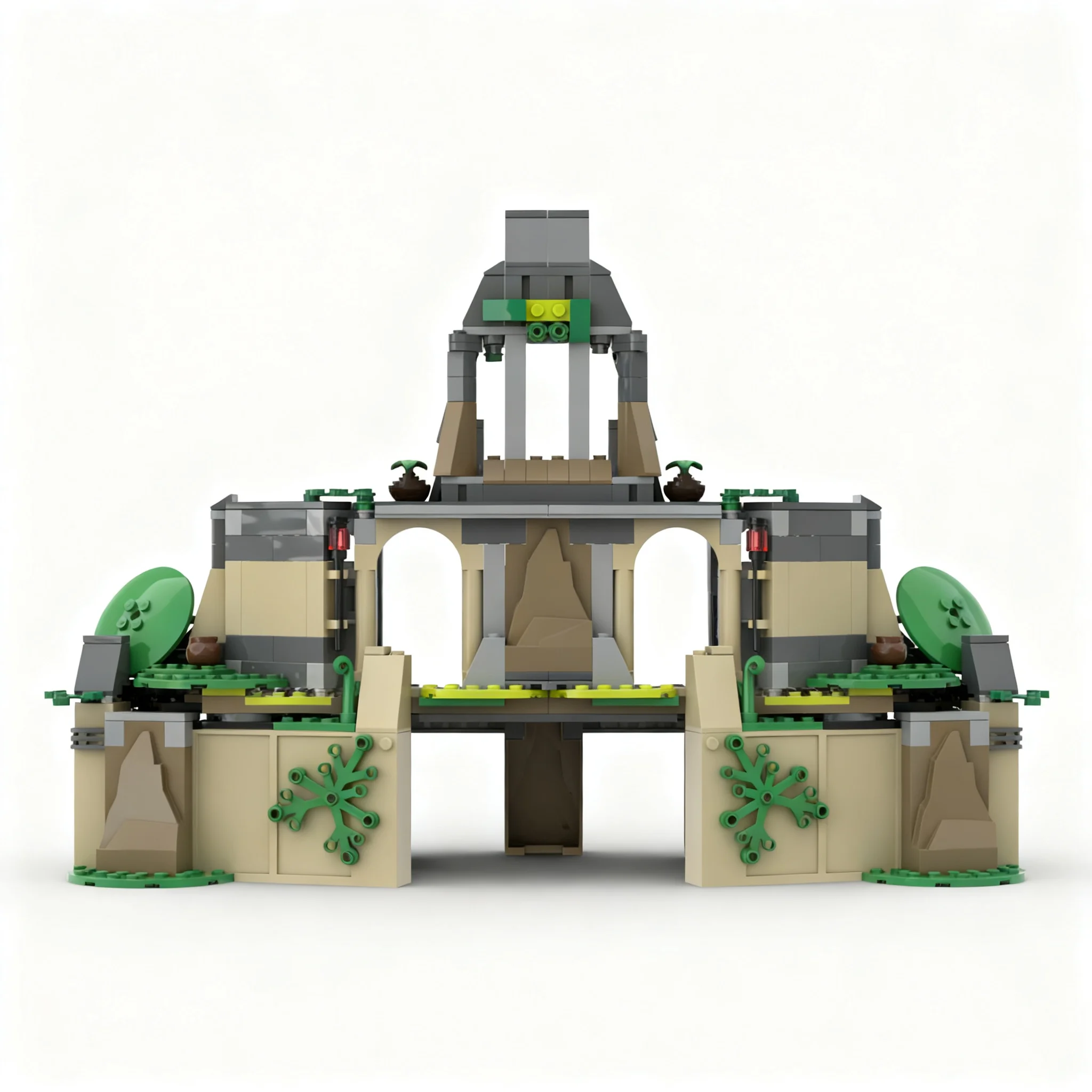 538pcs MOC Yavin 4 Rebel Base – Alt Build + X2 Star Battle Model Building Blocks Construction Toys Christmas Gift Education