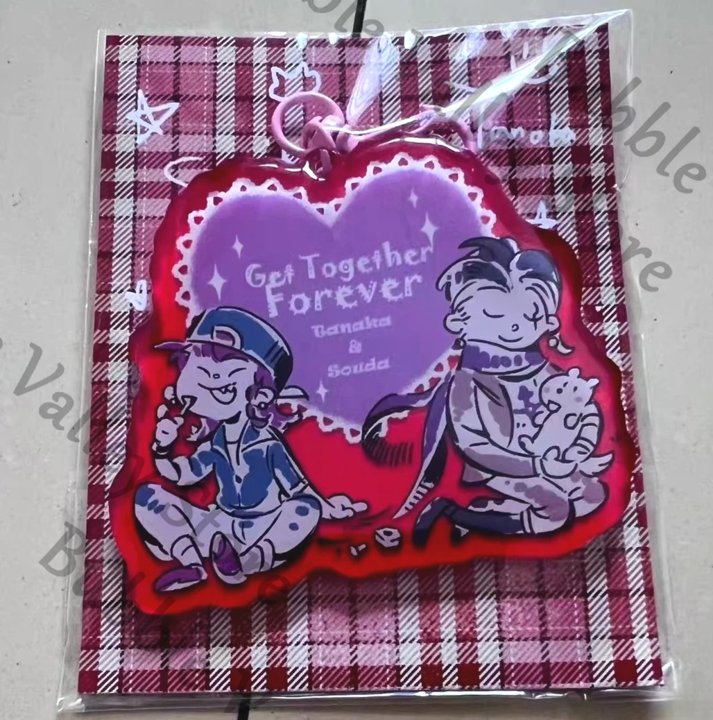 

Anime Danganronpa Kazuichi Souda Tanaka Gandamu Cosplay Wooden Bag Pendant Cartoon Keychain Keyring Key Chain Adorn Gift