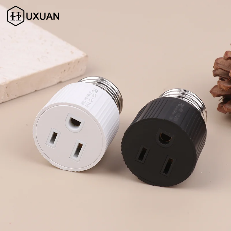 2Pcs E26/E27/B22 3P…