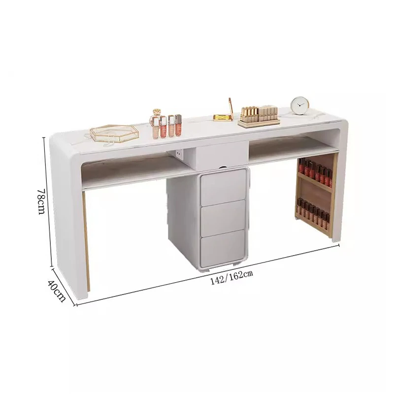 &Japanese Stylish Manicure Nail Table Exquisite Beautiful Classic Modern Minimalist Practical Mesa Furniture