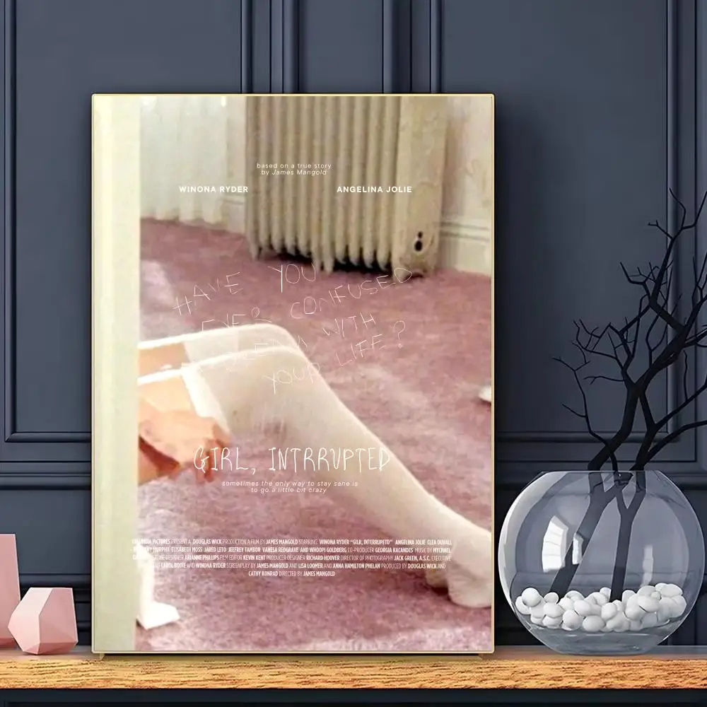 Film-Poster „G-Girl Interrupted“, moderner ästhetischer Wandkunstdruck, minimalistisches Poster, Schlafzimmer, Wohnzimmer, Heimdekoration, Geschenk – Detail 7