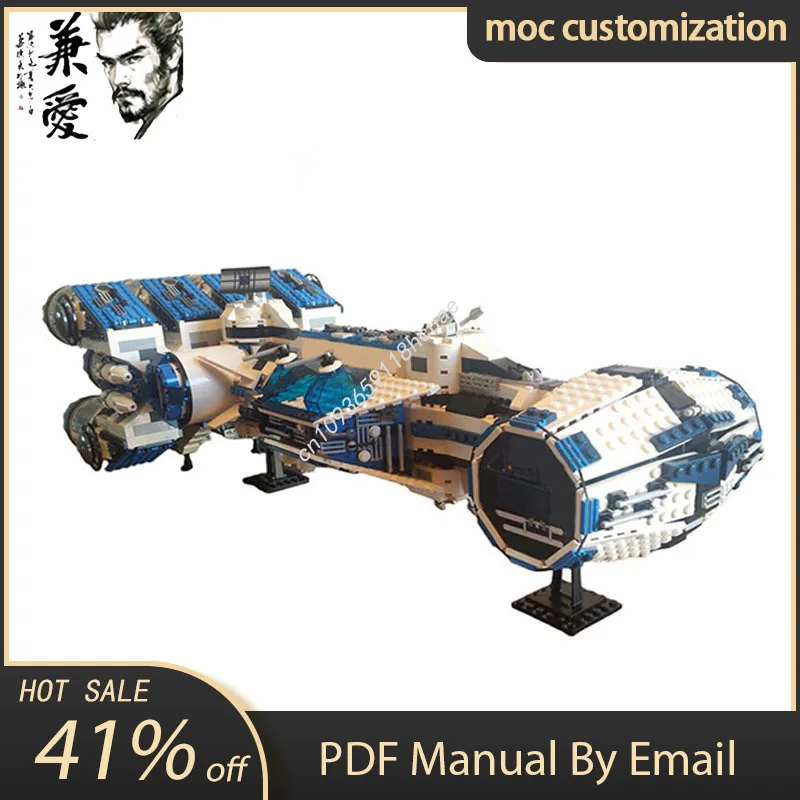 

1782PCS MOC UCS Rebel Blockade Runner Star Battle Model Building Block Diy Creative Assembly Educational Bricks Toys Kid Gift