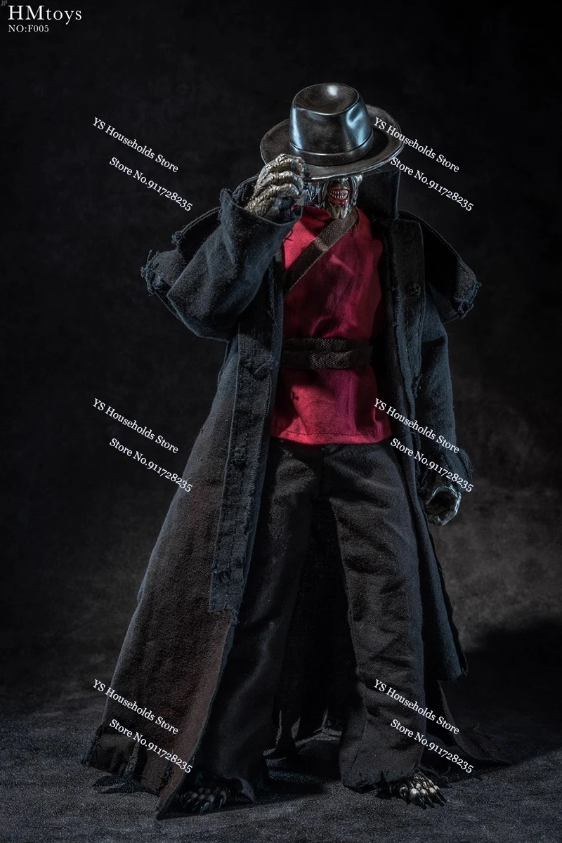 HMTOYS F005 1/6 Collectible Creepers Cannibal Horror Action Figure Mini Kruisvormige Platform Scène Ornament 12 "Soldaat Model