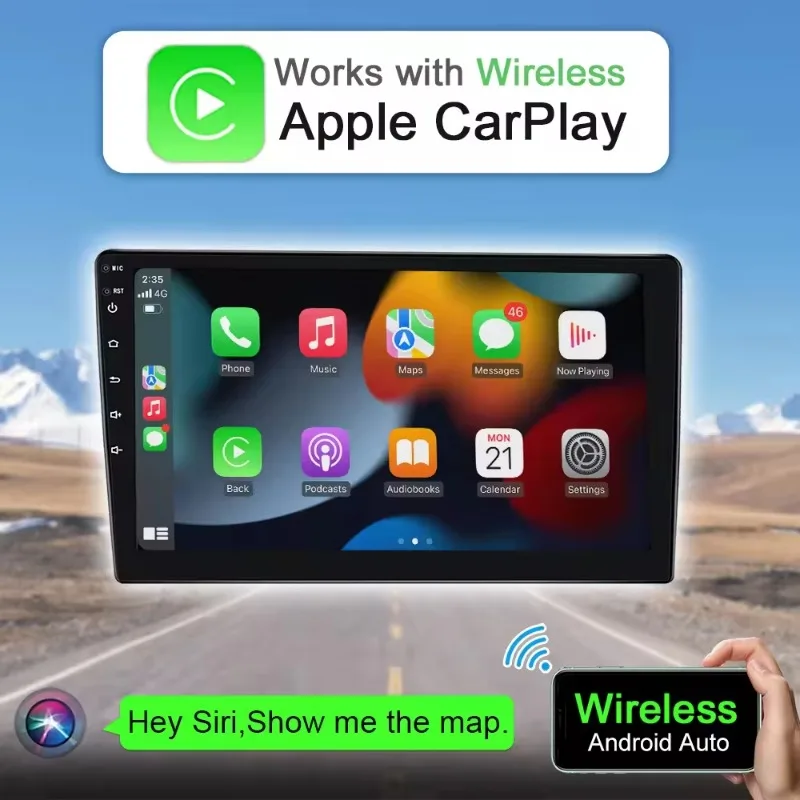 Factory Direct Radio 10,1 Zoll Autonavigation Android 10, Touchscreen-Radio Auto Android-Bildschirm-Player Radio Auto
