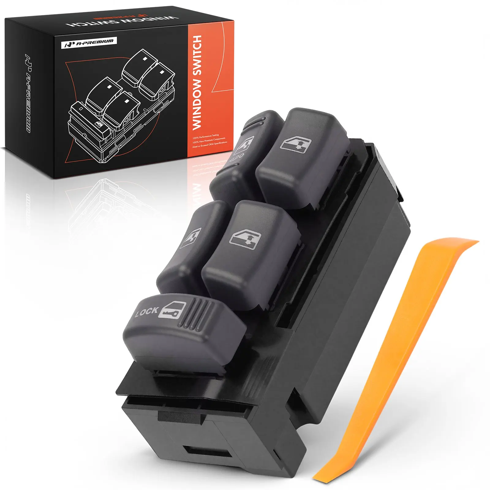 A-Premium Master Power Window Switch for Chevrolet Tahoe 1995-2000 C1500 Suburban C2500 Suburban 1995-1999 GMC Yukon 1995-2000