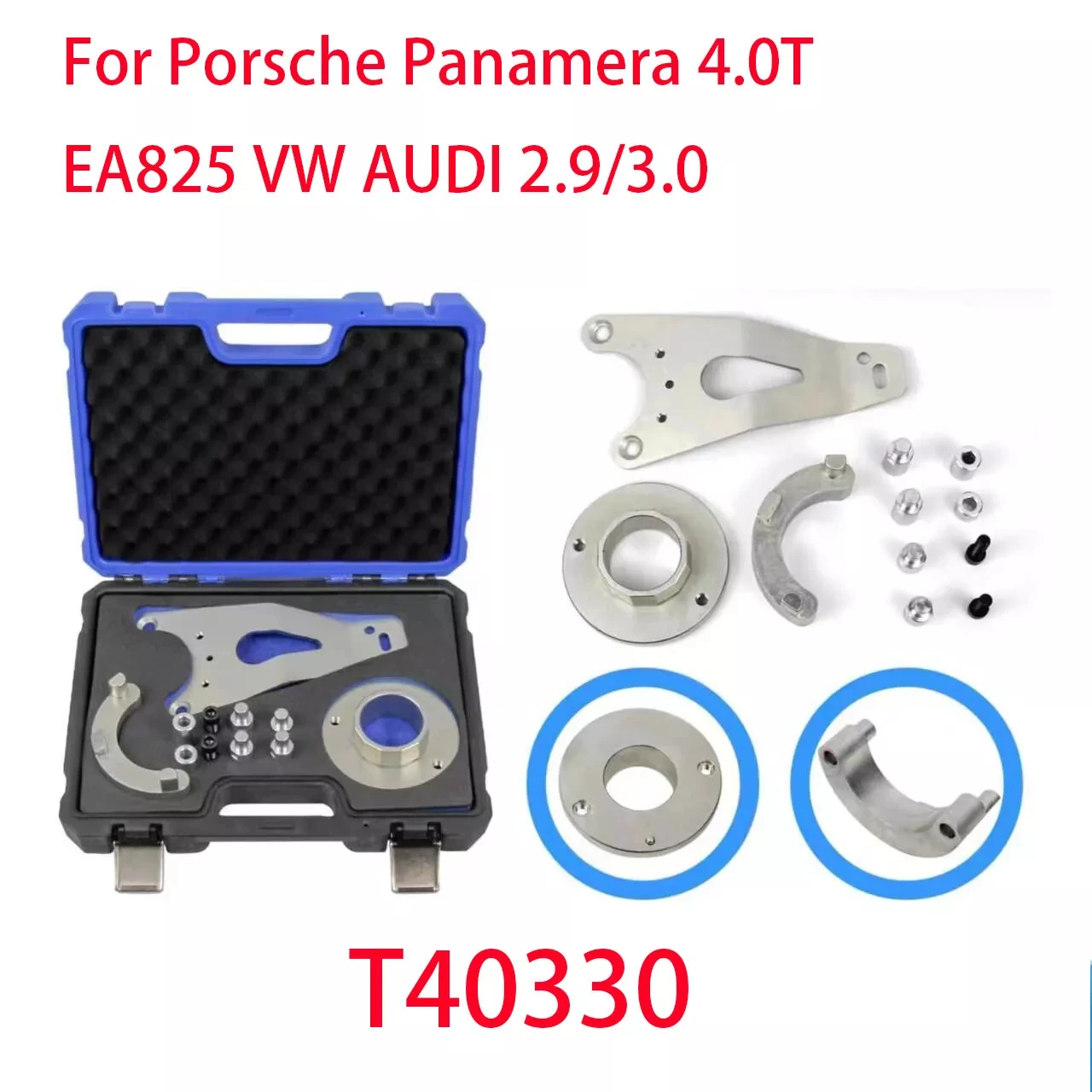 

T40330 Crankshaft Belt Tool For Porsche Panamera 4.0T EA825 VW AUDI 2.9/3.0 Car Crankshaft Pulley Tool Set