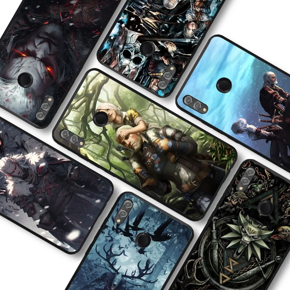 W-WitcherS Game Phone Case For Huawei Honor 10 lite 9 20 7A 9X 30 50 60 70 pro plus Soft Silicone Cover