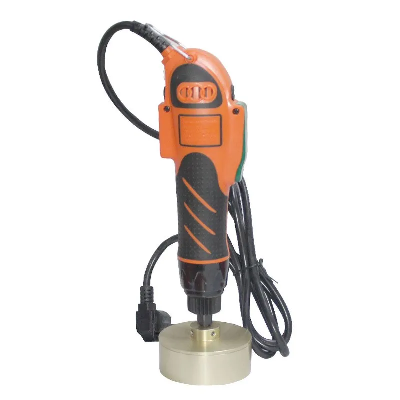 50-70mm Handheld Electric Bottle Cap Tightener Locking Tool with 220V/110V Voltage Semi-Automatic