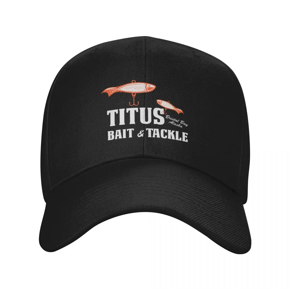 titus bait and tackle Baseball Cap Trucker Cap Luxury Cap Hats Man Women's