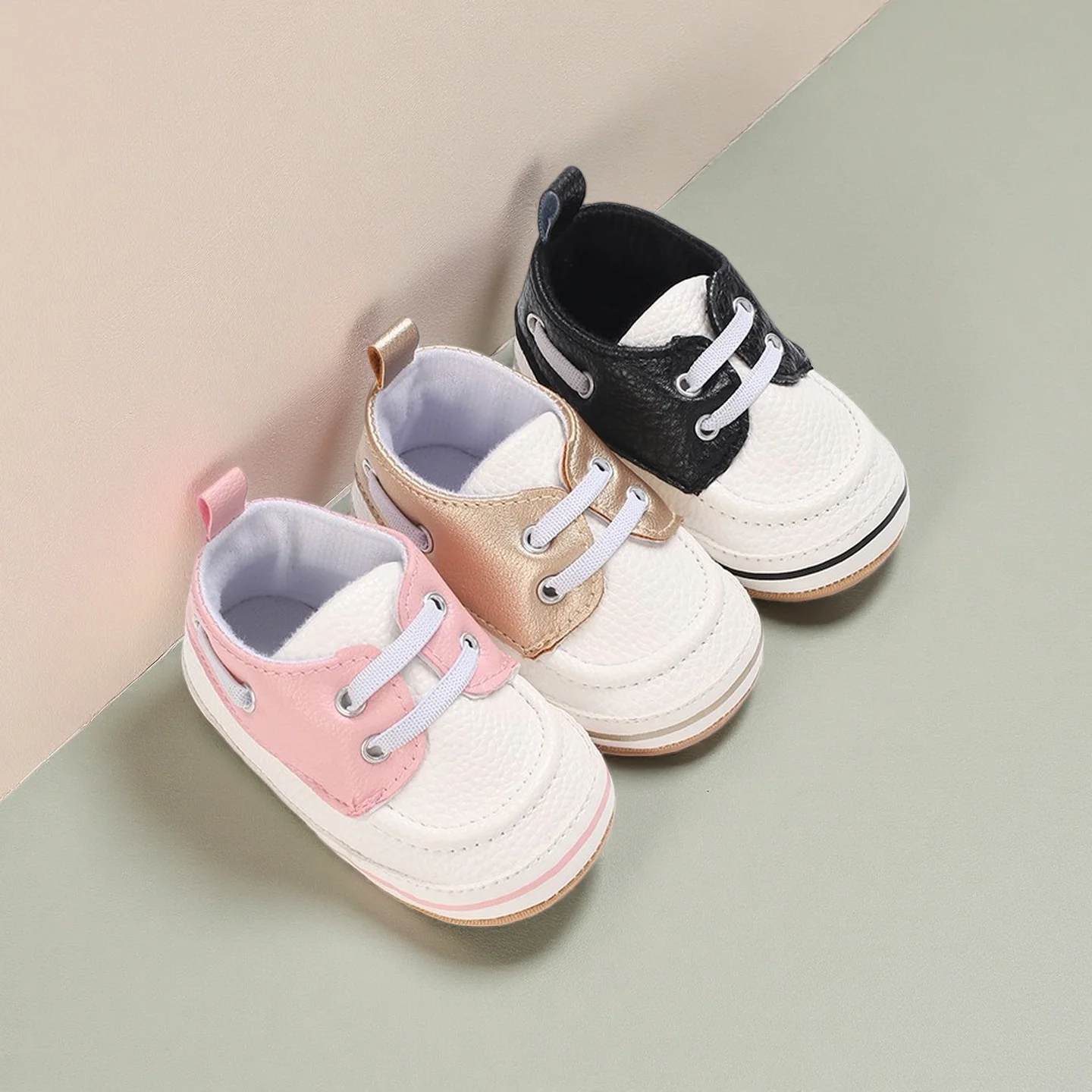 

Модная классическая обувь для мальчиков и девочек 0-18 месяцев, весенне-осенняя нескользящая повседневная спортивная обувь на резиновой подошве, обувь для первых прогулок