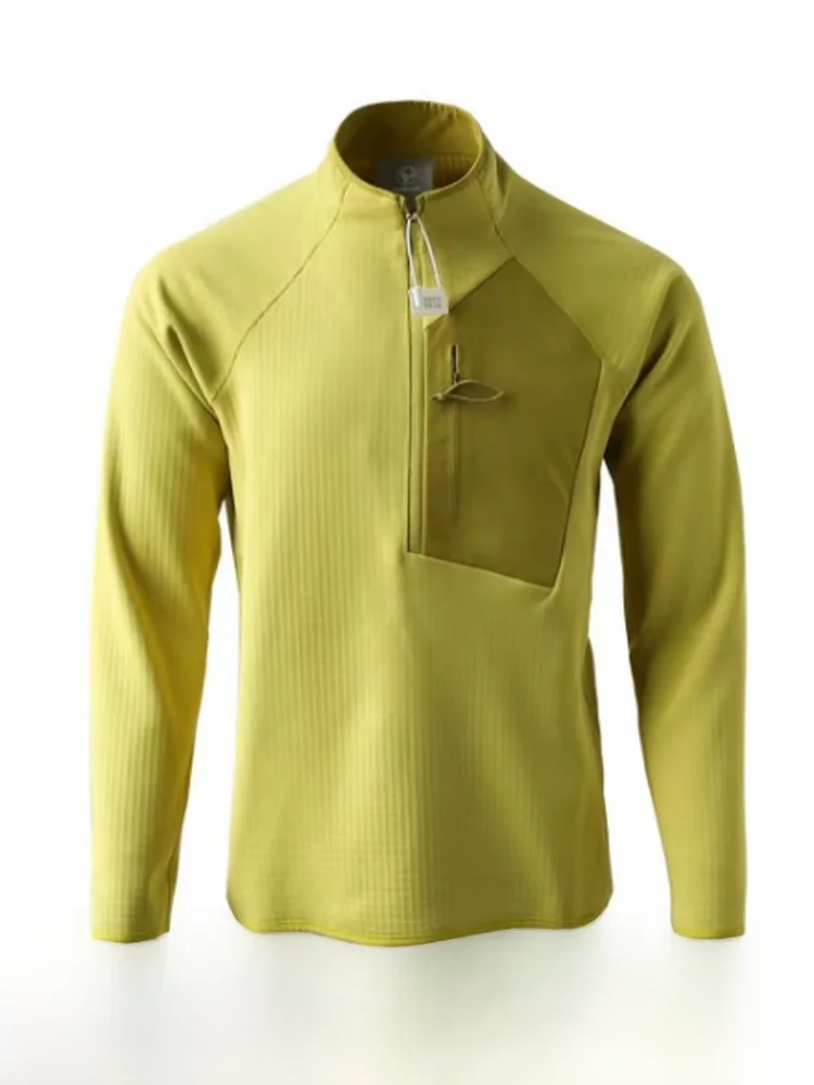 

Warm Fce 3D Tailored Stand Collar Casual Sweatirt Outdoor Autumn Winter Stand Fit Polyester Long Sve Zipper Men Women