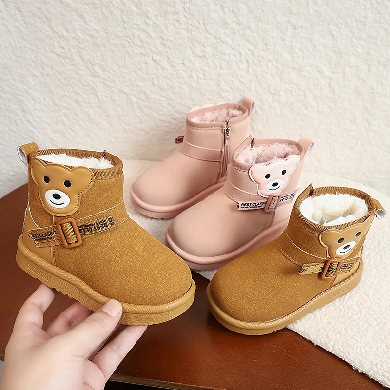 

Baby Casual Boots Fashion Children Boys Girls Snow Boots Kids Running Shoes Brand Sport White Shoes Comfortable Kids Sneakers