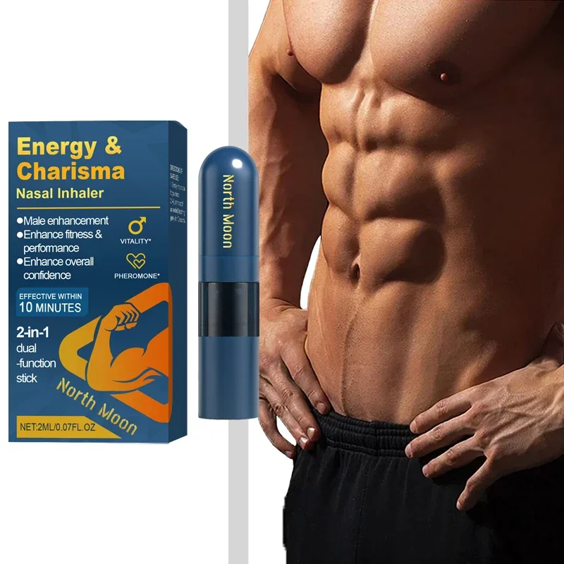 Inhalador Nasal para Hombres con Extracto de Plantas Nutritivas ﻿ Inhalador Nasal Diario Body Gentle Care, Barra para Inhalar, Gran Venta 2026