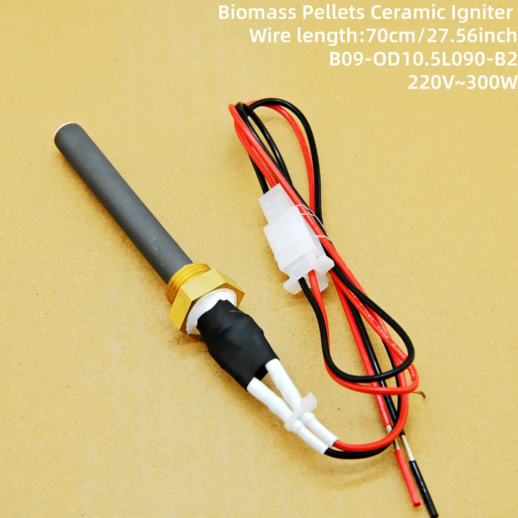 G3/8 seramik pelet ateşleyici 220v 300w mutfak aksesuarları hızlı ateşleme yüksek sıcaklığa dayanıklı uzun ömürlü ateşleme çubuğu