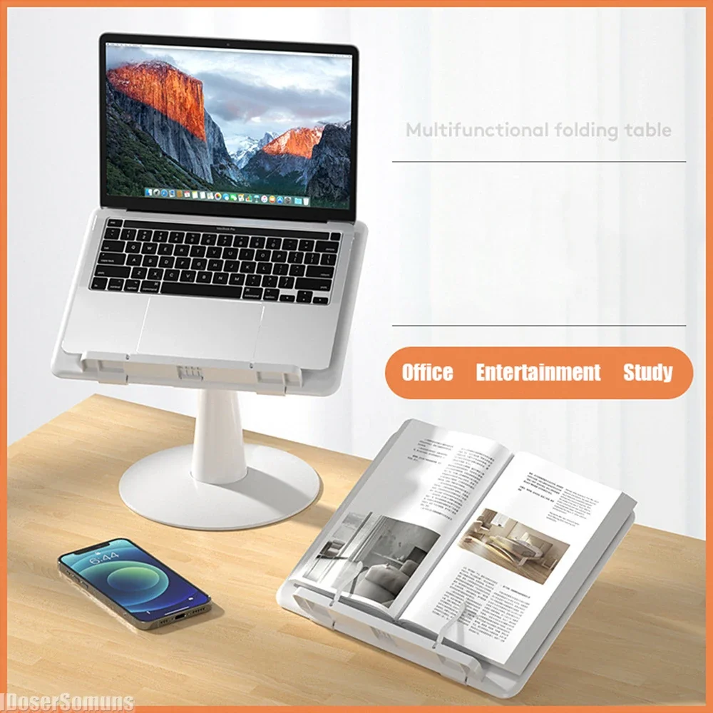 

New Bookstand for Reading Portable Foldable Angle Adjustable Bookend Stand Reading Book Stand Holder Laptop Document Holder Base