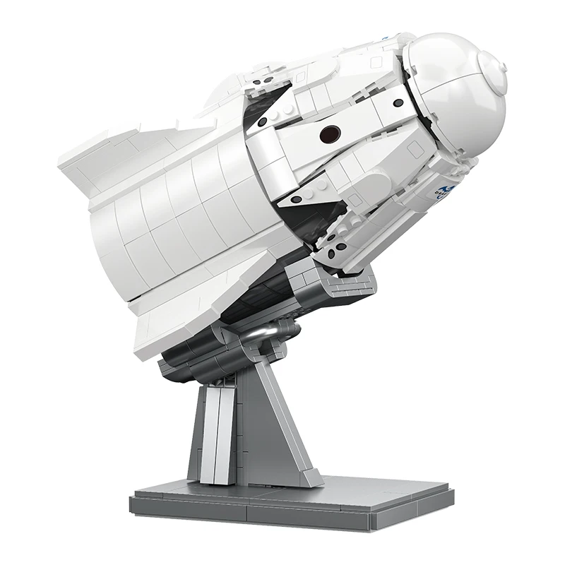 

Jiexing Aerospace Series, новый космический корабль Tianlong 2, китайские строительные блоки для аэрокосмической науки и образования, игрушки в подарках для мальчиков