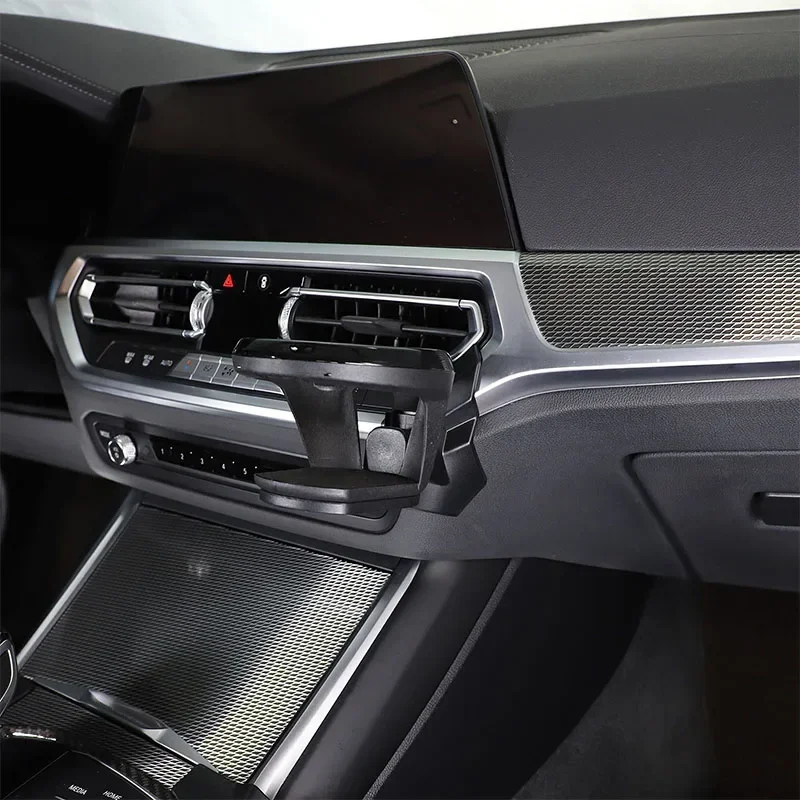 

For BMW 3 Series 4 Series 2020-2022 ABS car center control air outlet side water cup holder interior modification accessories