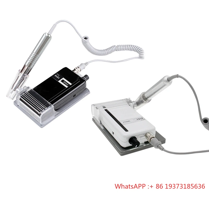 

RHJC PRIME1210 Portable Nail Drilling Machine 30000rpm Rechargeable Electric Digital Display Polish Machine for Jewelry