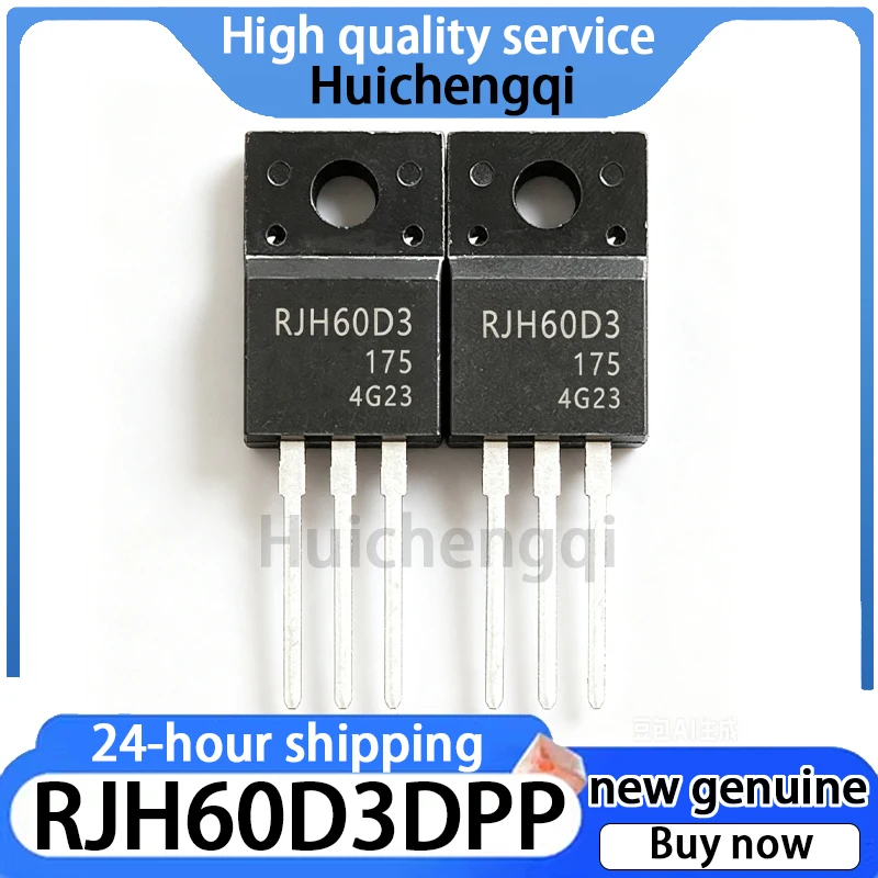 5PCS RJH60D3DPP TO-220F 600V/17A Frequency Converter