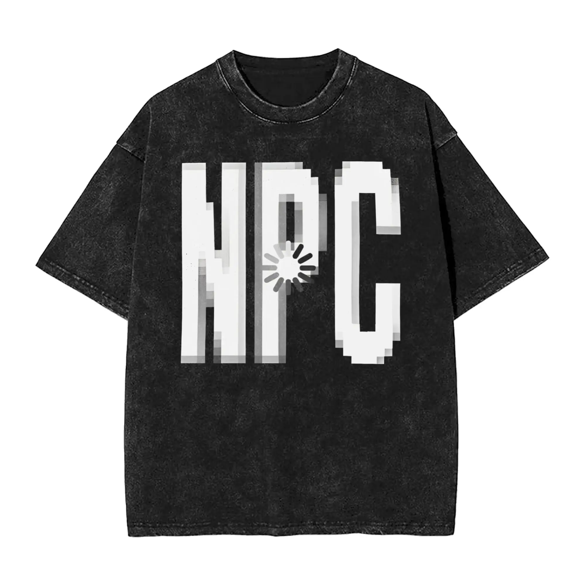 

Men's Letter NPC Loaded T-Shirts Clothing Summer Streetwear Short-Sleeve T Shirt O-Neck Fashion Pattern Tshirt Hot Sale