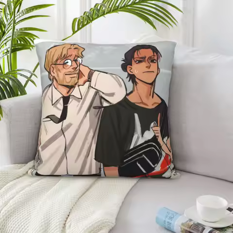 Attack On Titan Cartoon 00226 Sofa Cover Cushion Covers Body Pillow Anime Dakimakura Pillow Case Pillow Cover