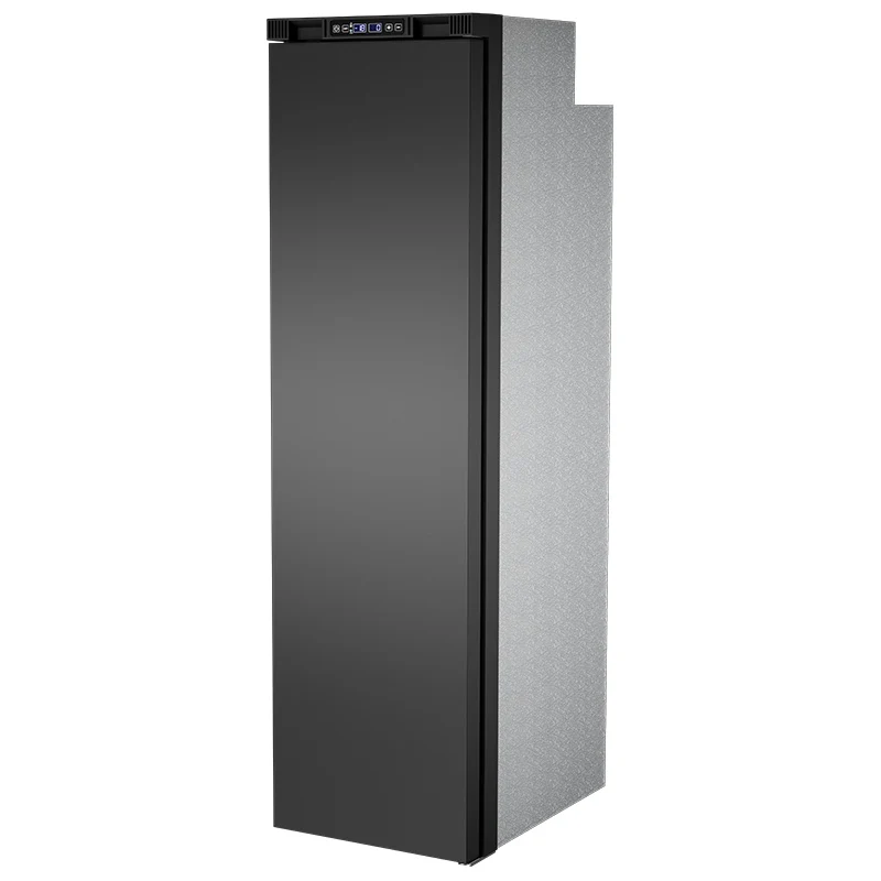 Large 12V Battery Powered Refrigerator 156L DC Fridge Freezer Cooler with Separate Freezer for RV Boat Household Use