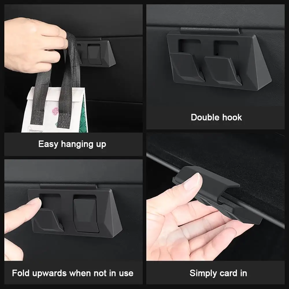 خطاف غطاء صندوق القفازات لطراز تسلا الجديد Y Juniper 2025 إطلاق تصميم Cybertruck خطافات متعددة