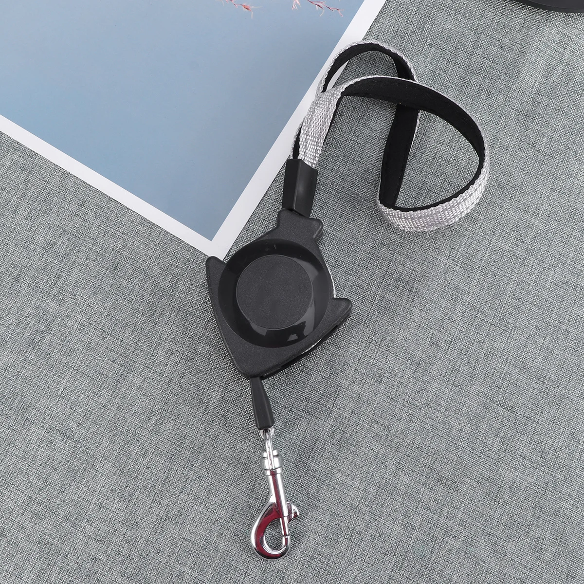 

Pet Dog Puppy Cat Black Telescopic Traction Rope Automatic Retractable Dog Leash Comfortable Grip Training Lead