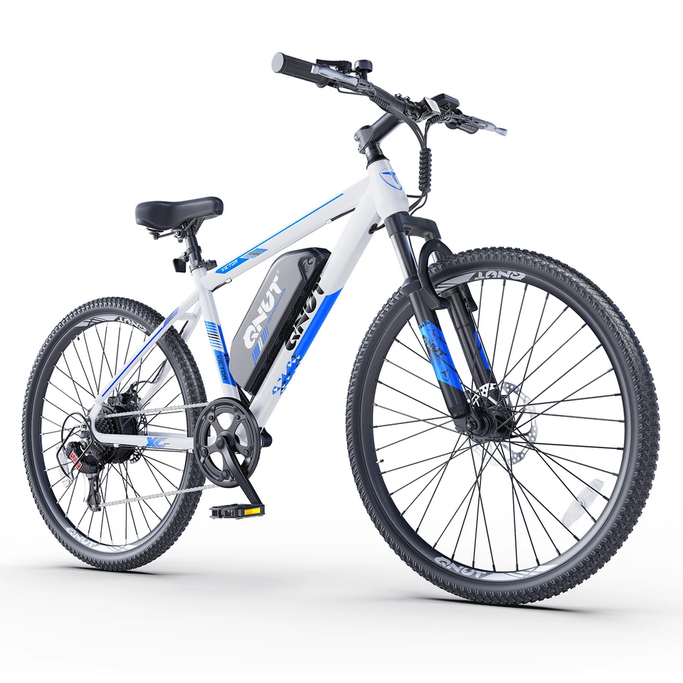 QNUT Victor 4.0 26 Inch Mountain Electric Bike Peak 1000W Motor 36V 7.8Ah Removable Battery Up to 20 Mph Commuter Ebike for Adults and Teens UL2849 Certified 1‑Year Warranty image 3