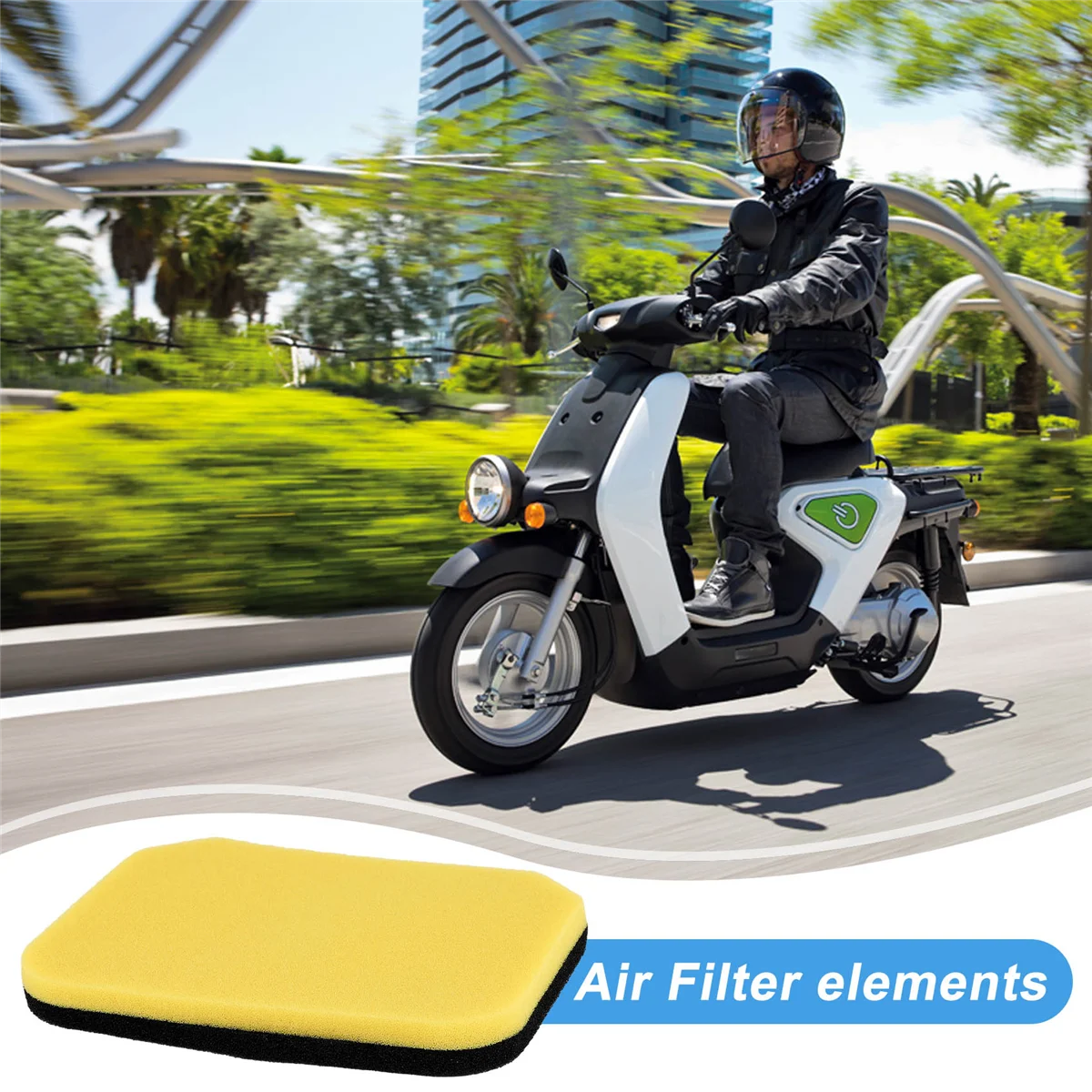 Filtre à air pour moto Suzuki, éléments pour AN400 Burgman Skywave an 400 1998 1999 2000 2001 2002 2003 2004 2005 2006