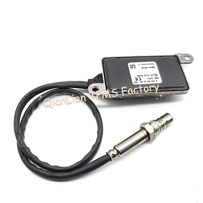 1PCS A0091533628 5WK96616F Nitrogen Oxygen Sensor For Mercedes-Benz Actros Atego LKW 5WK96616D 5WK96616E NOx Sensor
