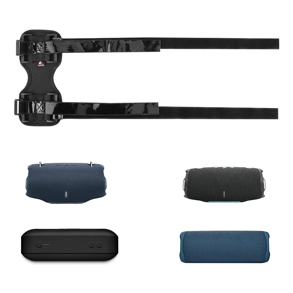 สายรัดลำโพงแบบปรับได้ สายรัดแบบปรับได้ ที่ยึดลำโพงจักรยาน ที่ยึดลำโพงจักรยานแบบพกพาสำหรับซีรีส์ JBL Flip และ Charge