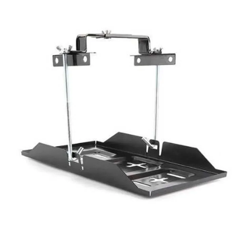 

Battery Tray Bracket Kit Tray 28CM With Groove Design 1 Set Of Battery Tray Brackets For Automotive For Marine Use