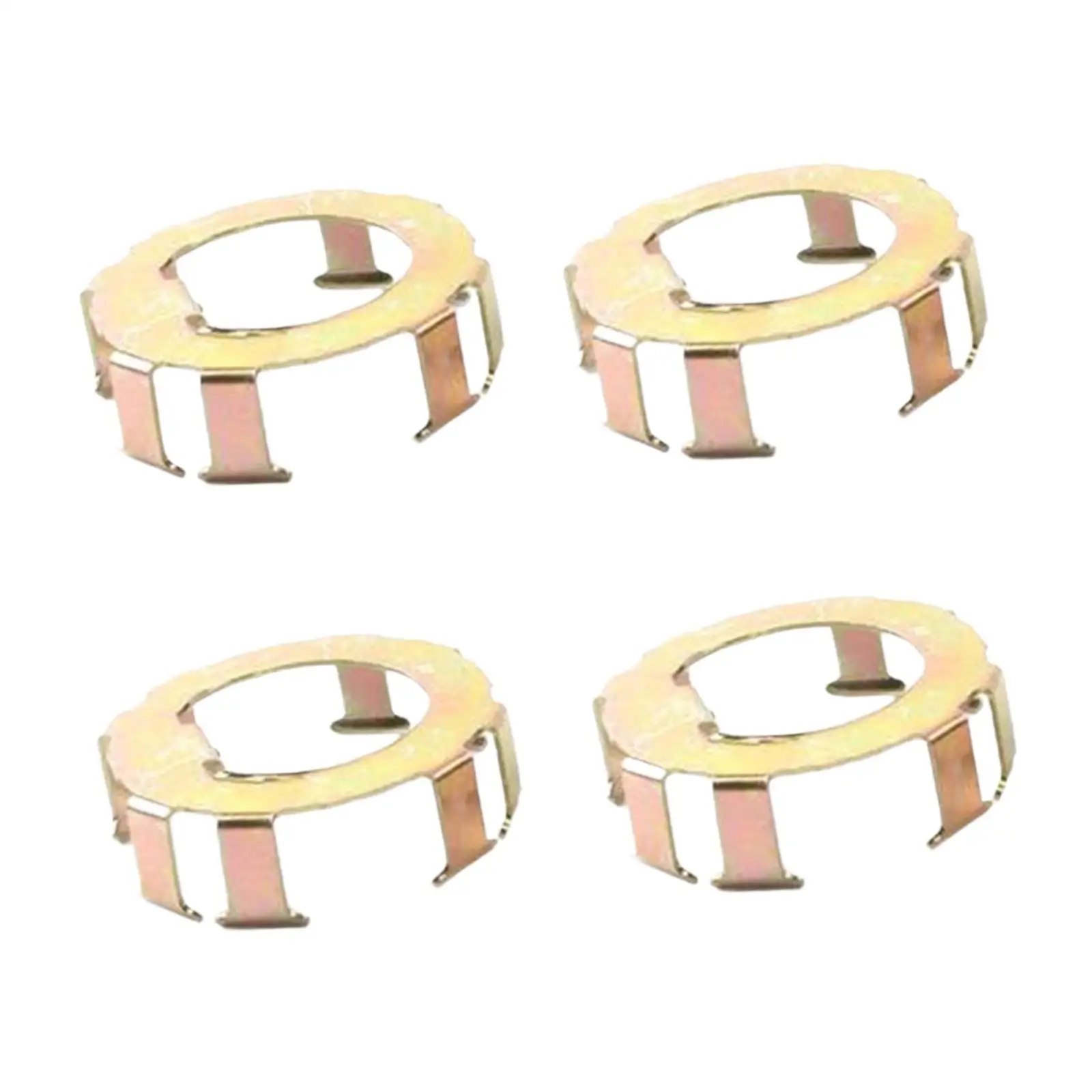 Universal Trailer Wheel Spindle Nut Retainer Metal Kit 4 Piece Replacement for 2K to 8K Axles